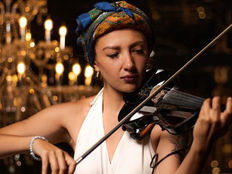 violinista en vivo en Parole Polanco